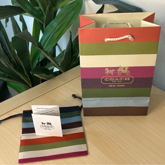 Coach Legacy Gift Bag and Dust Bag - Picture 1 of 5